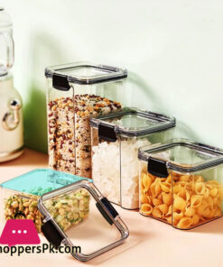 Food Storage Container Acrylic Plastic Multigrain Storage Tank Transparent Sealed Cans 460/700/1300/1800-ML
