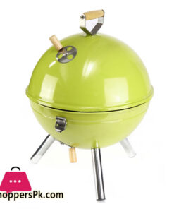 Green Insma 12-Inch Portable BBQ Outdoor Camping Charcoal Grill