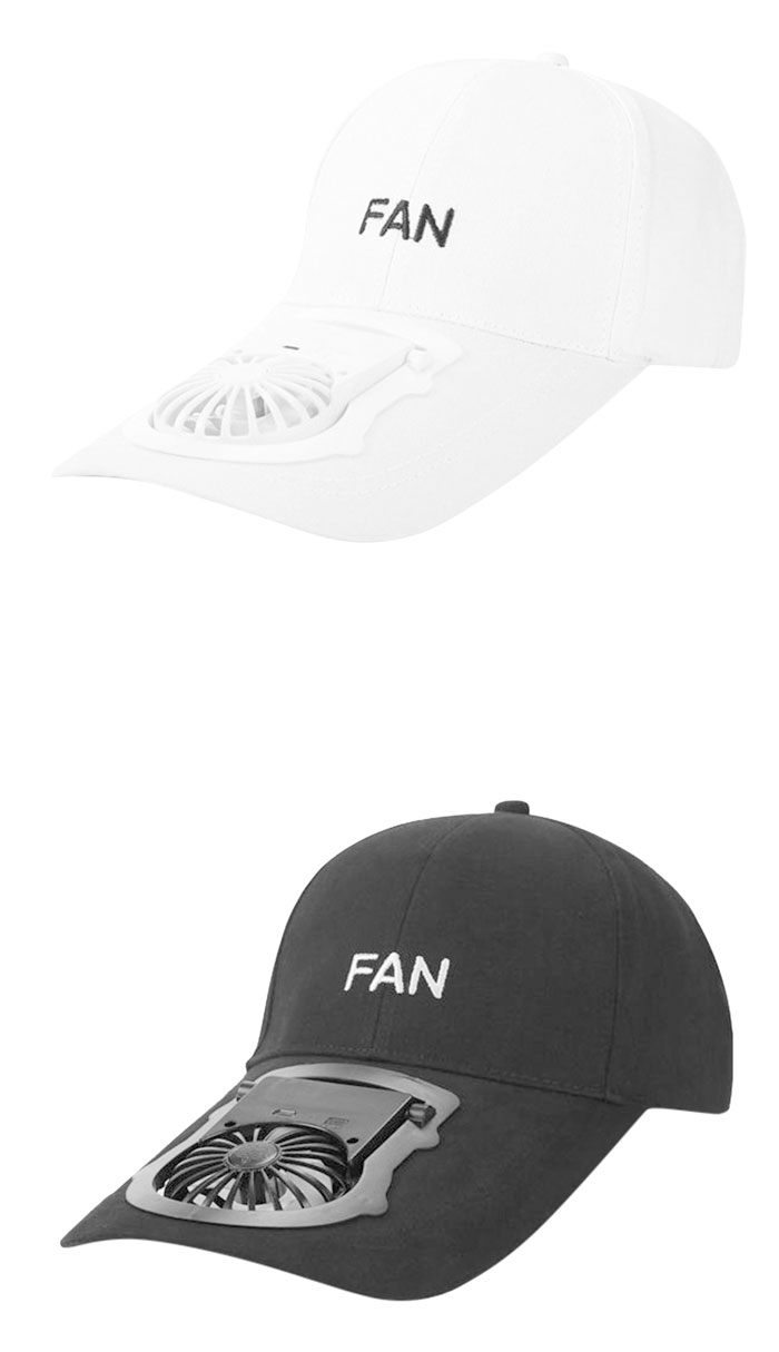 Hat Fan Sun Hats With 3 Speed Fan Usb Charging