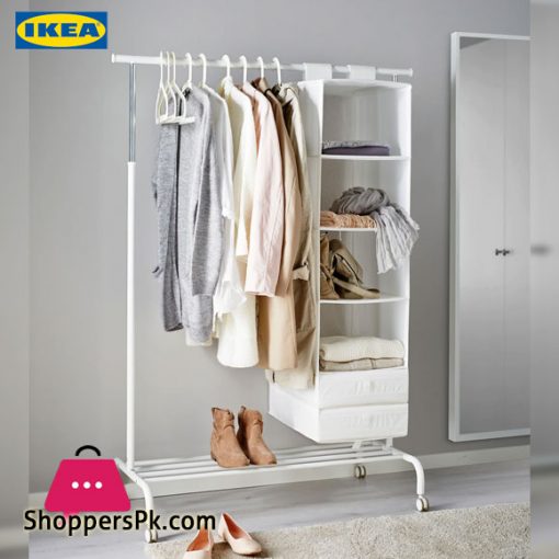 Ikea RIGGA Clothes Rack White