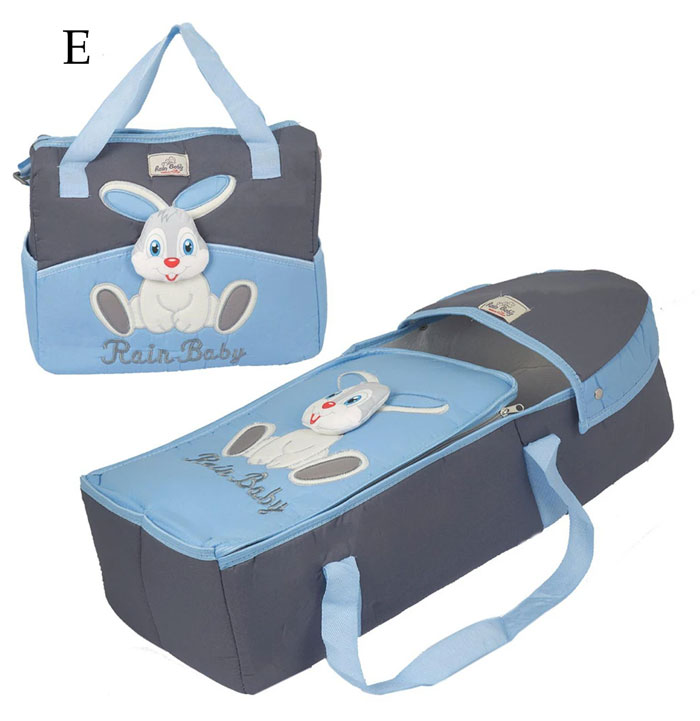 Large Capacity Diaper Bag Backpack Waterproof Maternity 2- Pcs Rabbit Carrying Bag Set Mummy Travel Hand Bag 6 Large Capacity Diaper Bag Backpack Waterproof Maternity 2- Pcs Rabbit Carrying Bag Set Mummy Travel Hand Bag