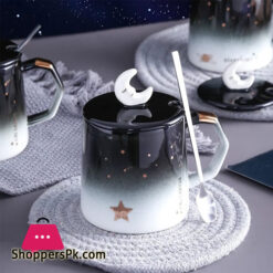 Moon Coffee/Tea Mugs with Spoon