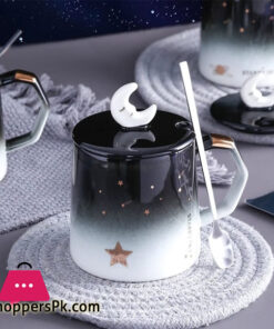 Moon Coffee/Tea Mugs with Spoon