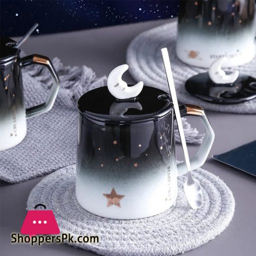Moon Coffee/Tea Mugs with Spoon