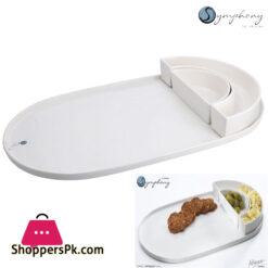 Symphony Alfresco Eclipse Serving Platter and Dip Bowls Set of 3 #SY7552