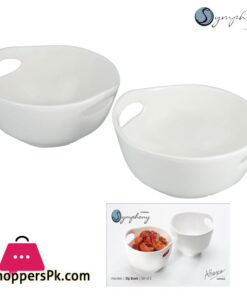 Symphony Alfresco Handles Dip Bowls Set Of 2 #SY7451