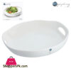 Symphony Alfresco Handles Shallow Serving Bowl 30-Cm #Sy7452