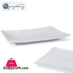 Symphony Alfresco Inari Oblong Platter White 32.5 x 23 x 3.8 CM #SY4424