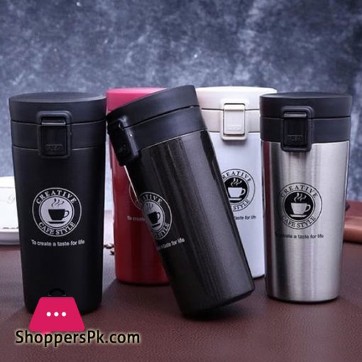 Vacuum Insulation Drink Flask 380ml Stainless Steel