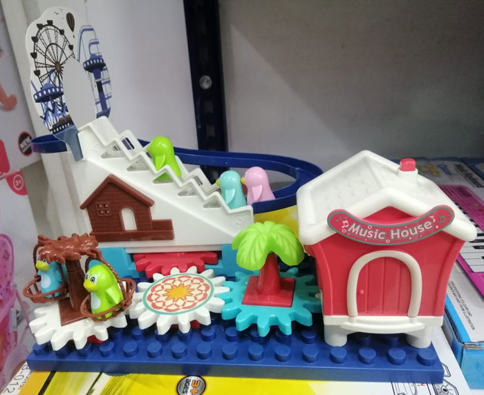 Building Block Track For Kids