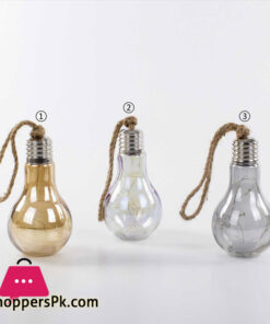Decorative Hanging Bulb Light with Rope - 8 Inch
