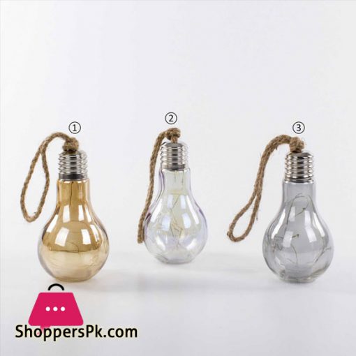 Decorative Hanging Bulb Light with Rope - 6 Inch