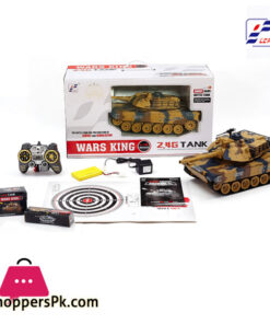 Large OFF Road 2.4 G Remote Vibration Smoke Make the Bullet Tanks