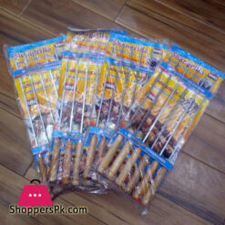 Shangrilla Stainless Steel Square Bbq Stick 6 Pcs