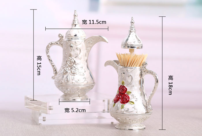 Toothpick Dispenser Vintage Automatic Toothpick Dispenser Zinc Alloy