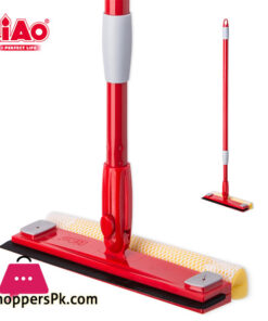 LIAO Telescopic Handle Window Wiper with Sponge and Scraper B130011