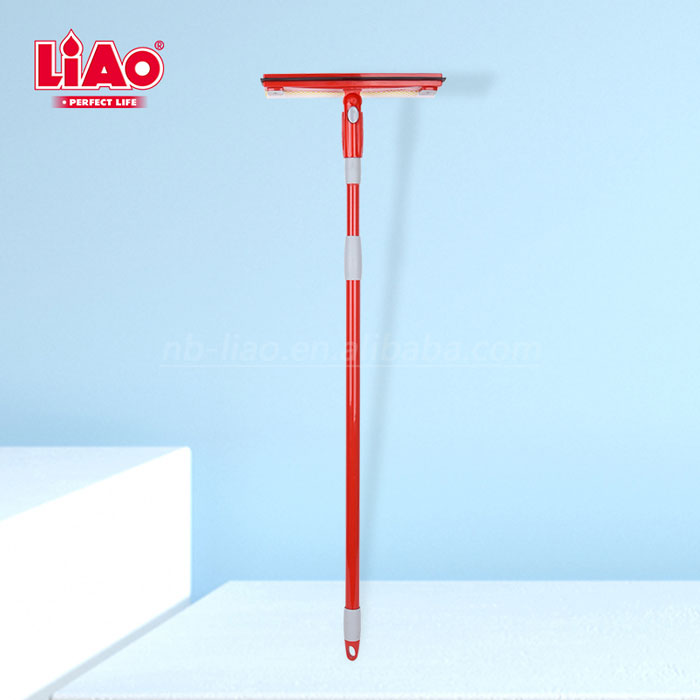 Liao Telescopic Handle Window Wiper With Sponge And Scraper B130011