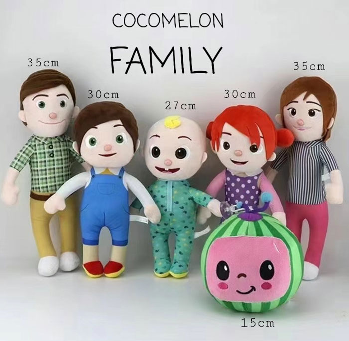 Cocomelon Family Plush Toy Doll 6 Pcs For Children