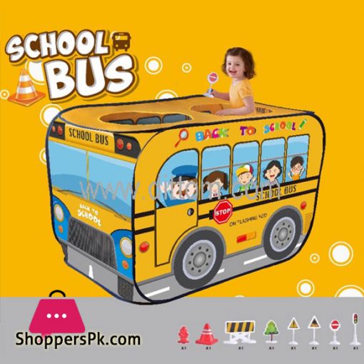 Children's Play House Tent School Bus