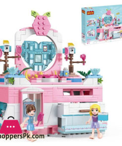 Cogo Girls kit Fashion House 4 in 1 LEGO 653 Pcs