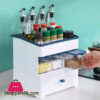 Condiment Boxed Set Multiple Combination Jar Spice Kitchen Shelf