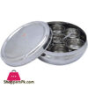 Indian Masala Dabba  Stainless Steel 7 Container Kitchen Spice Storage Box