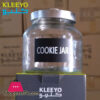 KLEEYO GLASS COOKIE JAR