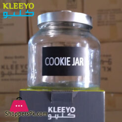 KLEEYO GLASS COOKIE JAR