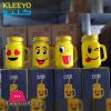 KLEEYO EMOJI MASON JAR SMILEY 450ML - PD0003