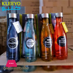 KLEEYO GLASS WATER BOTTLE 580ML - PD0002