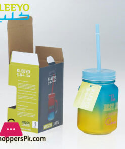 KLEEYO MASON JAR TONES 450ML - D19105L