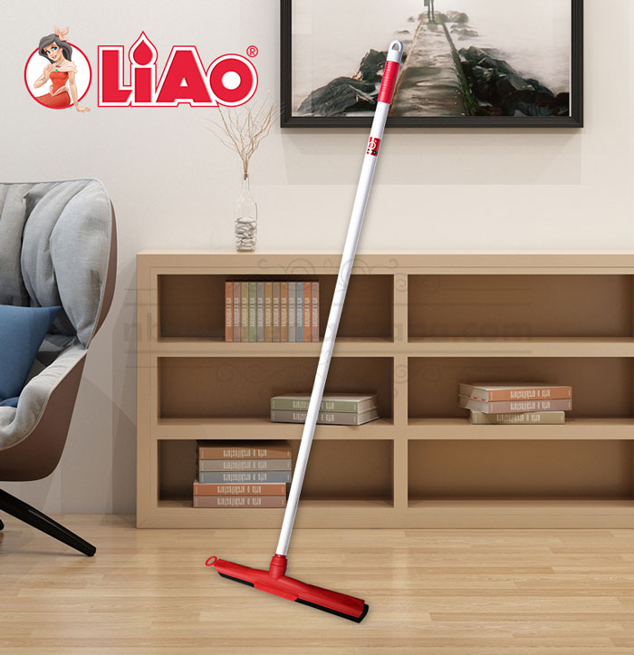 Liao Floor Squeegee Heavy Duty Wiper 55Cm Handle 130Cm- K130024
