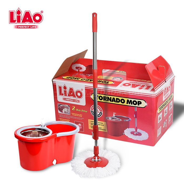 Liao Mop And Bucket Set 360 Spin Tornado Mop T130016