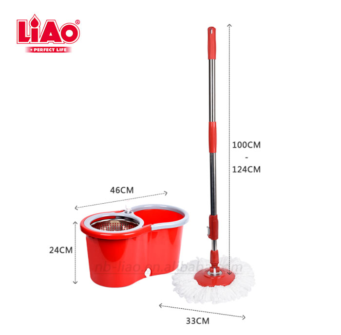 Liao Mop And Bucket Set 360 Spin Tornado Mop T130016