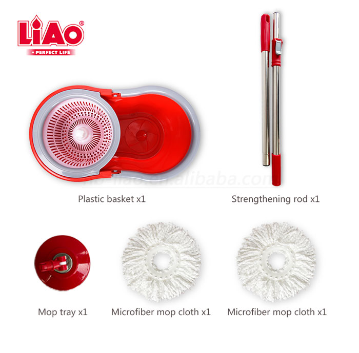 Liao Mop And Bucket Set 360 Spin Tornado Mop T130024