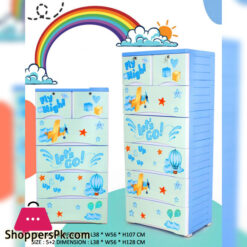 Phoenix Plastic Drawers Cabinet Fly High Drawer 4+2