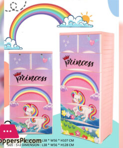 Phoenix Plastic Drawers Cabinet Unicorn Drawer 5+2