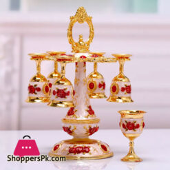 Russian Hanging Pewter Metal Shot Glass