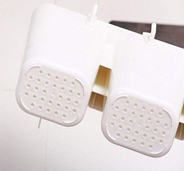 Self-Adhesive Wall Mounted Cutlery Holder For Kitchen Multifunction