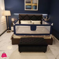 Shopino Baby Safety Bed Cot Guard Adjustable Bed Rail Baby Bed Barrier - 5.9 Feet - 1 Side 1 Pc