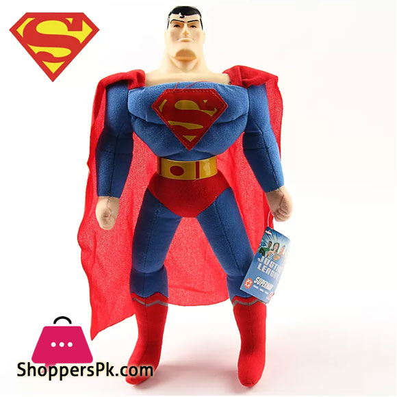Superman Plush Dolls Silicone Face 14-Inch