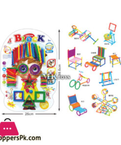 Colorful Sticks Creative Building Blocks Learning Toy Set 7 Colorful Sticks Creative Building Blocks Learning Toy Set - Image 2