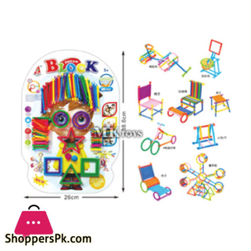Colorful Sticks Creative Building Blocks Learning Toy Set