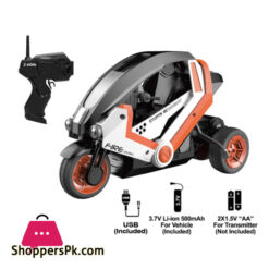 2.4GHz Full Function Radio Control Motorbike 1/8 High Speed Electric Various Stunt Action RC Stunt Car Toy with LED Light