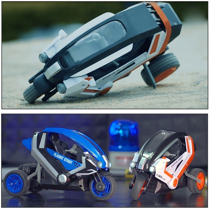 2.4Ghz Full Function Radio Control Motorbike 1/8 High Speed Electric Various Stunt Action Rc Stunt Car Toy With Led Light