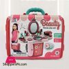 3 in 1 Cosmetic and Beauty Salon Toy Set with Handy Gift Set for Little Girls - 21 Pieces