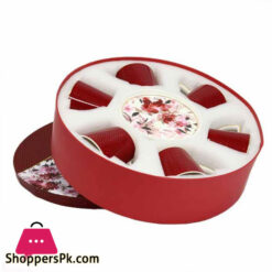 Angela Cup Saucer Set Red Mk45