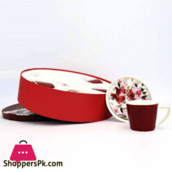 Angela Cup Saucer Set Red MK45