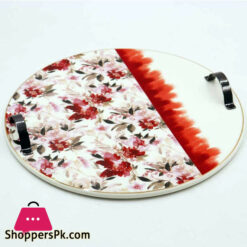 Angela Serving Dessert Plate With Handle Mk69