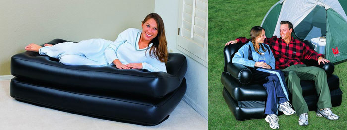 Bestway 5 In 1 Sofa Cum Bed Inflatable Sofa Air Bed Couch - 75054